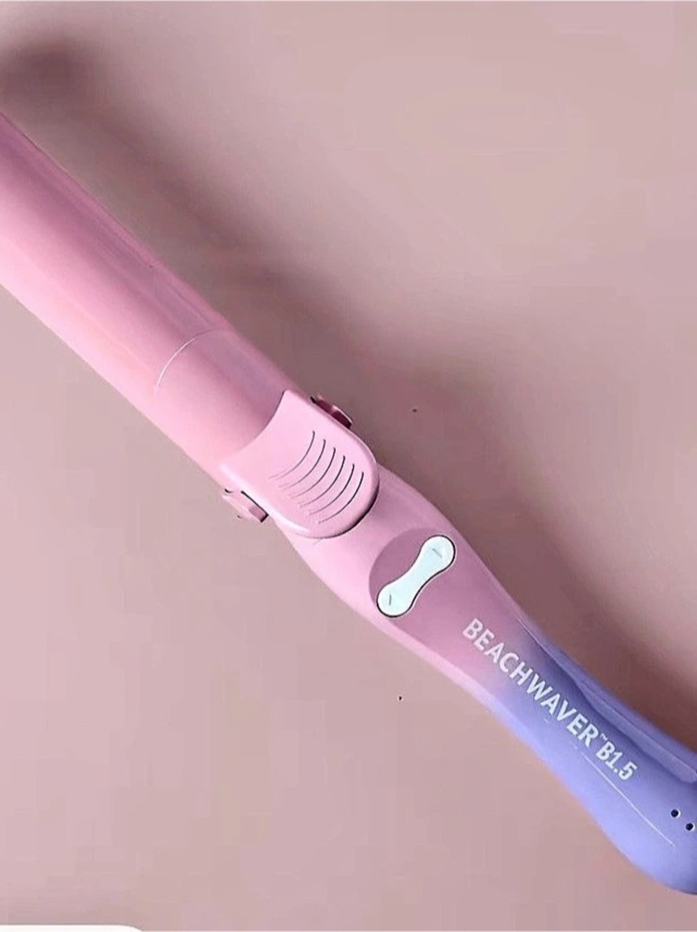 Beachwaver B1.25 OR B1 Pink Sunset 1.25" OR 1” Curling Iron WITH LEOPARD POUCH